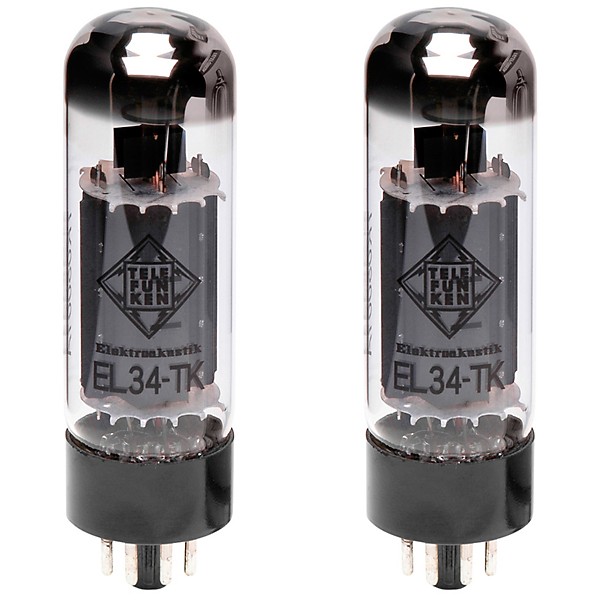 TELEFUNKEN EL34-TK Power Tubes Pair