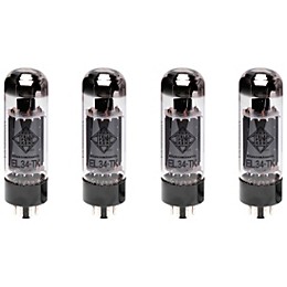 TELEFUNKEN EL34-TK Power Tubes Quad