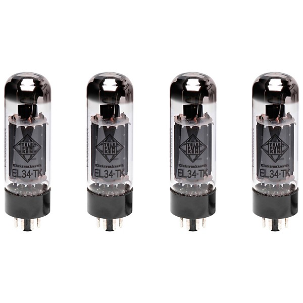 TELEFUNKEN EL34-TK Power Tubes Quad