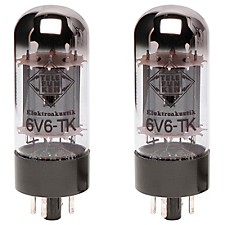Tung-Sol 6V6GT Matched Power Tubes Soft Duet | Guitar Center
