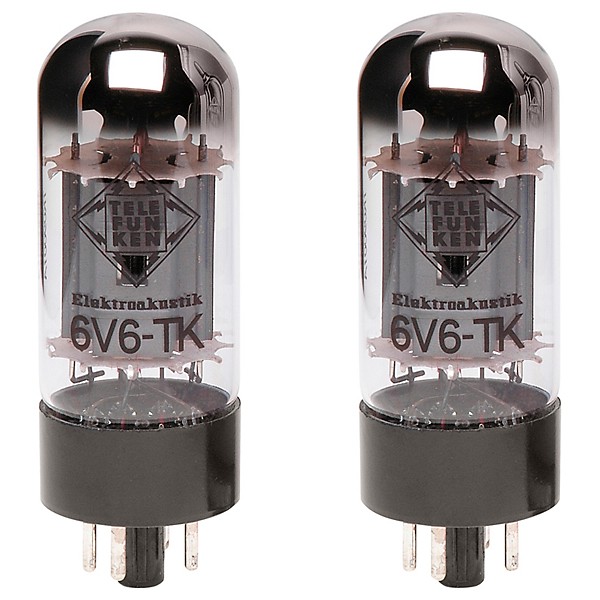 TELEFUNKEN 6V6-TK Power Tubes Pair