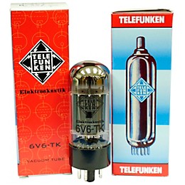 TELEFUNKEN 6V6-TK Power Tubes Pair