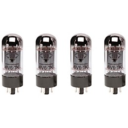 TELEFUNKEN 6V6-TK Power Tubes Quad