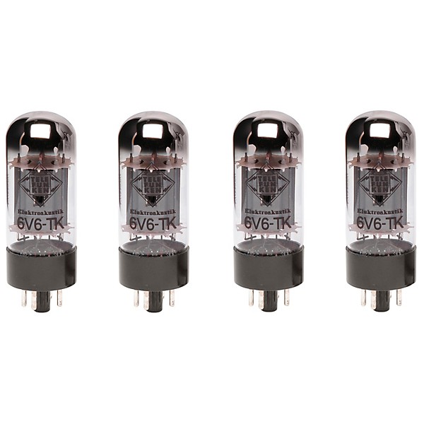 TELEFUNKEN 6V6-TK Power Tubes Quad