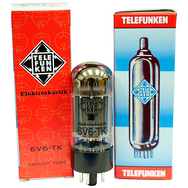 TELEFUNKEN 6V6-TK Power Tubes Quad