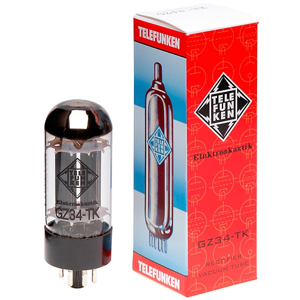 TELEFUNKEN GZ34-TK Rectifier Tubes Single