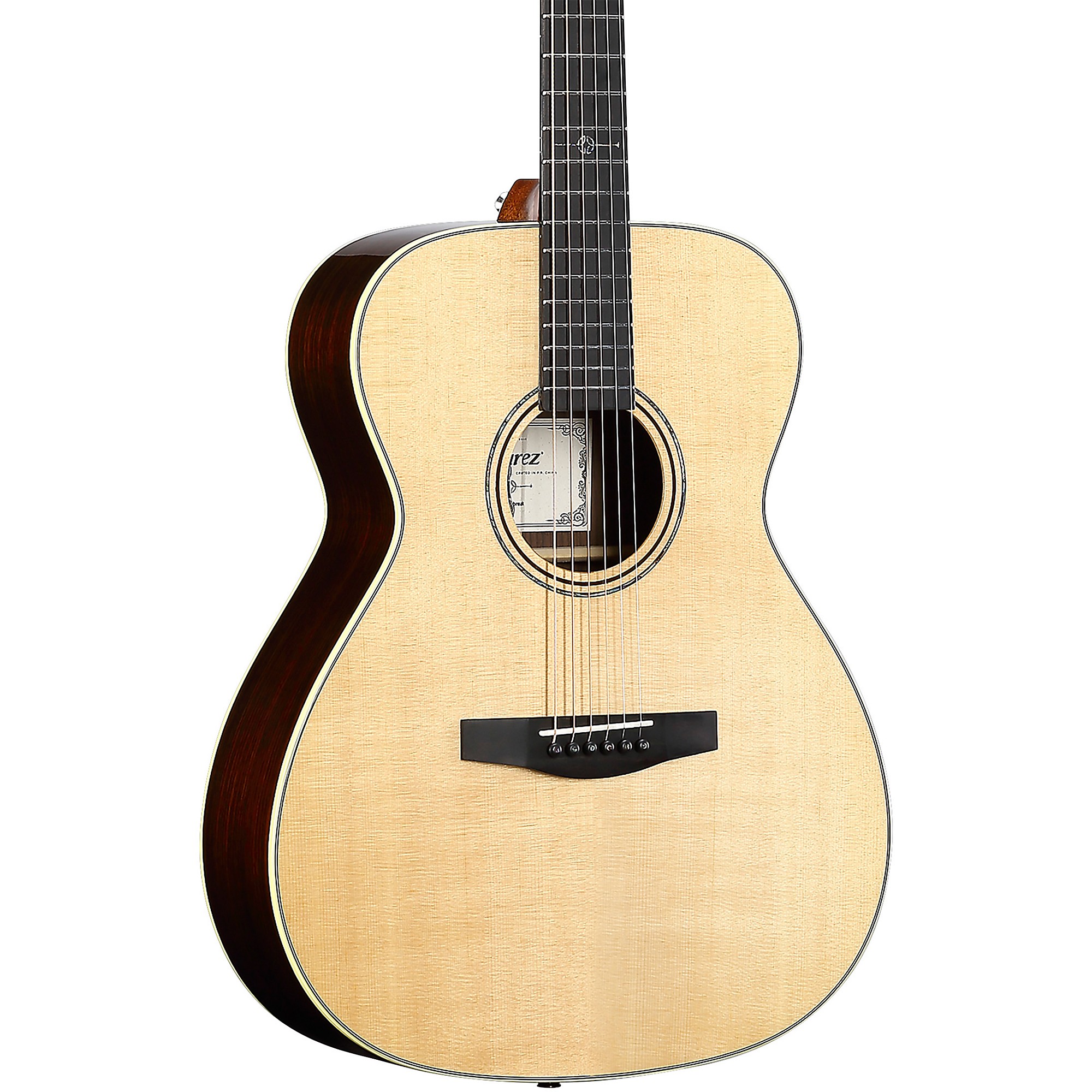 Alvarez LF710e Folk-OM Acoustic-Electric Guitar Daybreak