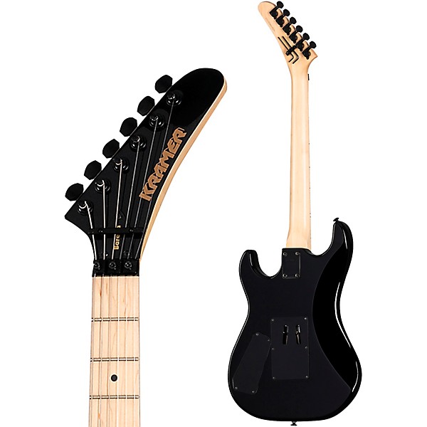Kramer Baretta "Viper" Electric Guitar Snakeskin Green Blue Fade