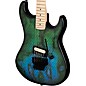 Kramer Baretta "Viper" Electric Guitar Snakeskin Green Blue Fade