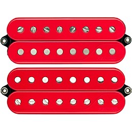 Fishman Fluence Classic Humbucker Open Core 8-String Pickup Red Set