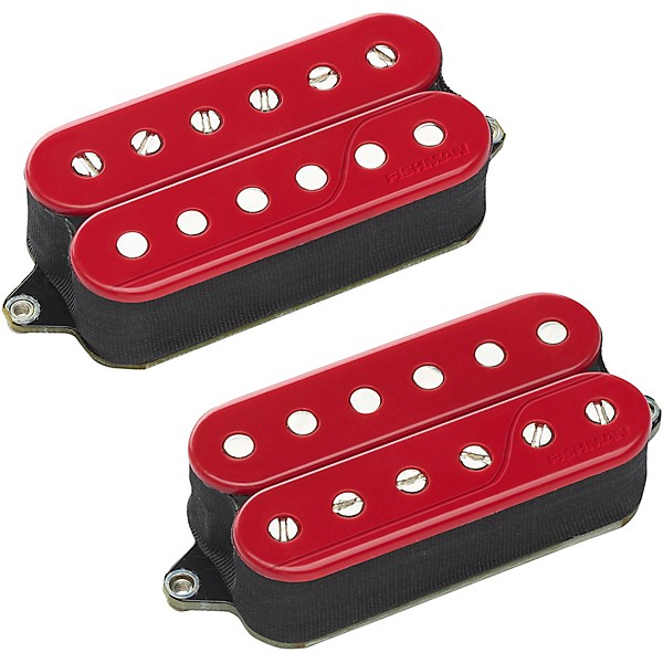 Fishman Fluence Classic Humbucker Open Core 6-String Pickup Red Set