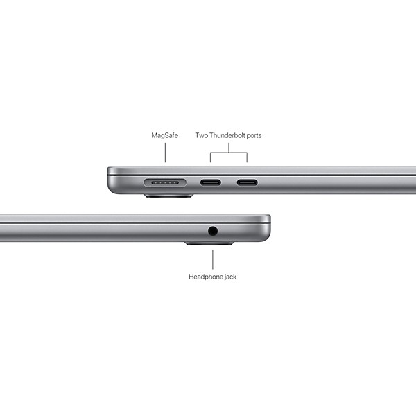 Apple 13-inch MacBook Air: Apple M3 chip with 8-core CPU and 8-core GPU, 16GB, 256GB SSD - Space Gray