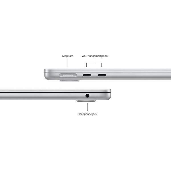 Apple 13" MacBook Air: Apple M2 Chip With 8-Core CPU and 8-Core GPU, 16GB, 256GB - Silver