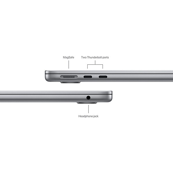 Apple 13" MacBook Air: M2 Chip With 8-Core CPU and 8-Core GPU, 16GB, 256GB - Space Gray