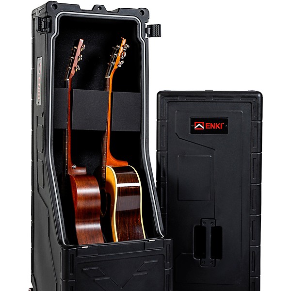 ENKI X3-3 Electric/2 Acoustic Guitar Case