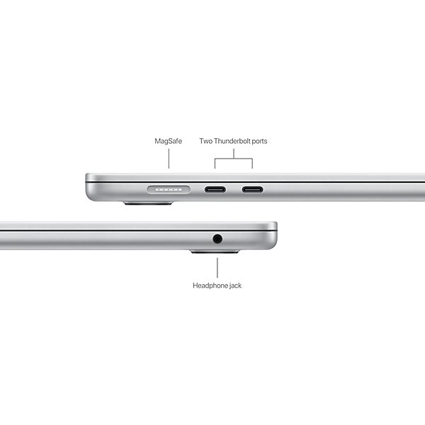 Apple 15" MacBook Air: M3 chip With 8-Core CPU and 10-Core GPU, 24GB, 512GB SSD - Silver