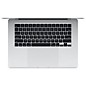 Apple 15" MacBook Air: M3 Chip With 8-Core CPU and 10-Core GPU, 16GB, 256GB SSD - Silver