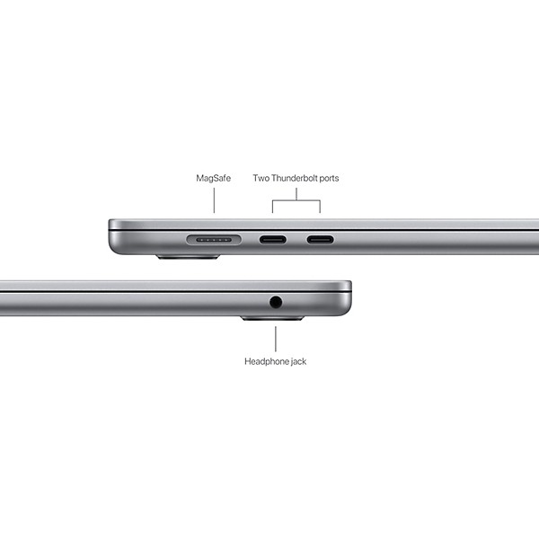 Apple 15" MacBook Air: M3 Chip With 8-Core CPU and 10-Core GPU, 24GB, 512GB SSD - Space Gray