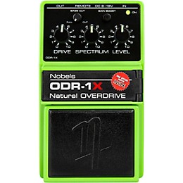 Nobels ODR-1X Natural OVERDRIVE Effects Pedal Green