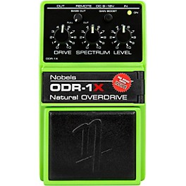 Nobels ODR-1X Natural OVERDRIVE Effects Pedal Green