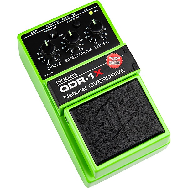 Nobels ODR-1X Natural OVERDRIVE Effects Pedal Green