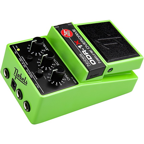 Nobels ODR-1X Natural OVERDRIVE Effects Pedal Green