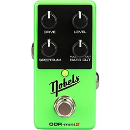 Nobels ODR-mini2 Natural OVERDRIVE Mini Effects Pedal Green