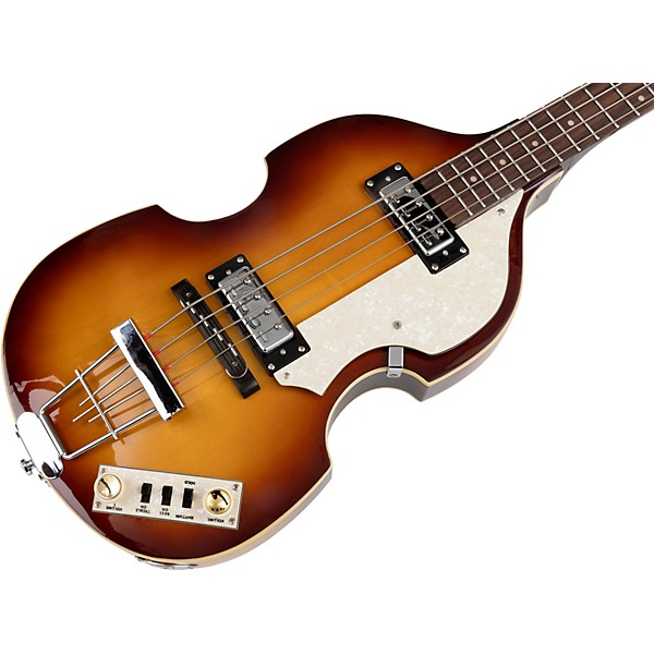 Hofner Ignition Series Short-Scale Violin Bass Guitar Sunburst