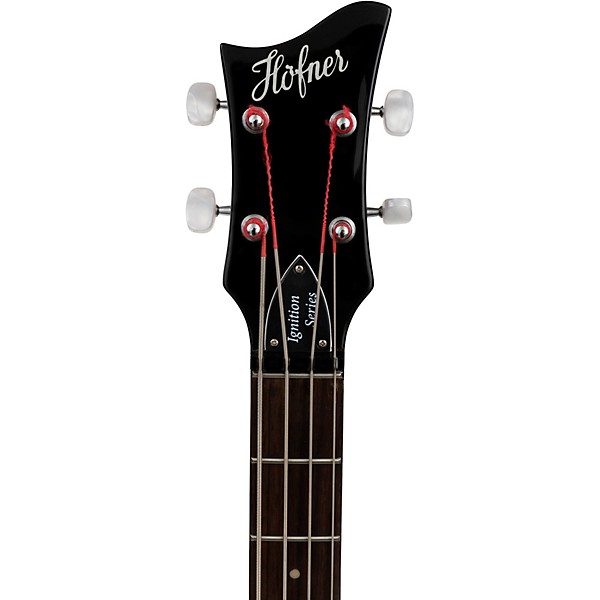 Hofner Ignition Series Short-Scale Violin Bass Guitar Black