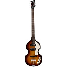 Hofner Ignition Series Short-Scale Violin Bass Guitar with Cavern Pickup Spacing Sunburst