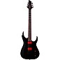 Schecter Guitar Research Sunset-6 ET EX Red Dawn Electric Guitar Gloss Black