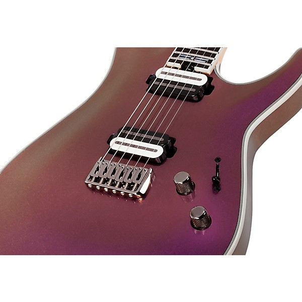 Schecter Guitar Research C-1 SLS Hollywood Electric Guitar Supernova Metallic