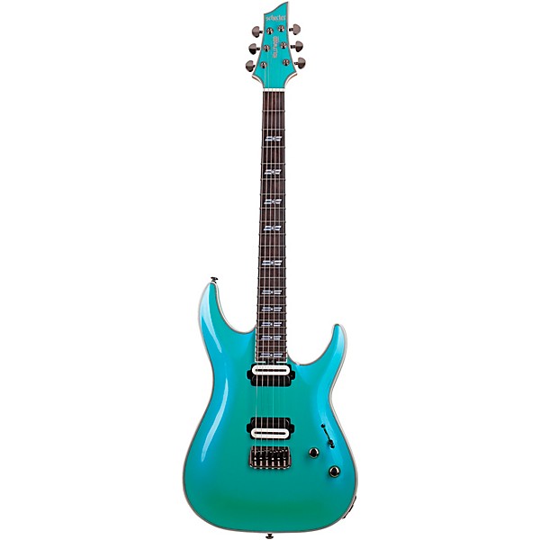 Schecter Guitar Research C-1 SLS Hollywood Electric Guitar Glacier Metallic