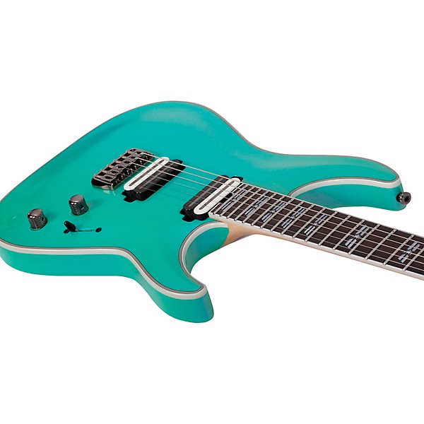 Schecter Guitar Research C-1 SLS Hollywood Electric Guitar Glacier Metallic