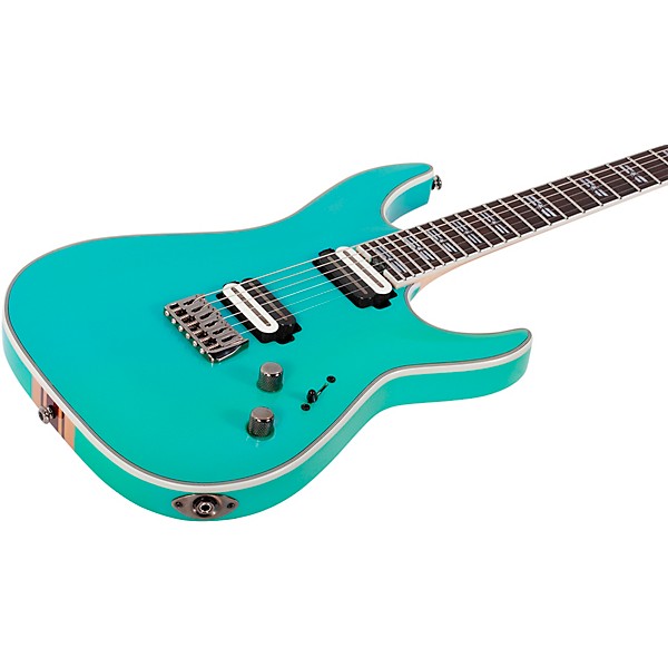 Schecter Guitar Research C-1 SLS Hollywood Electric Guitar Glacier Metallic