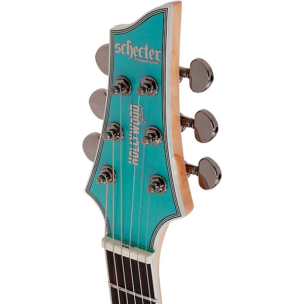 Schecter Guitar Research C-1 SLS Hollywood Electric Guitar Glacier Metallic