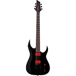 Schecter Guitar Research Sunset-6 ET Red Dawn Electric Guitar Gloss Black