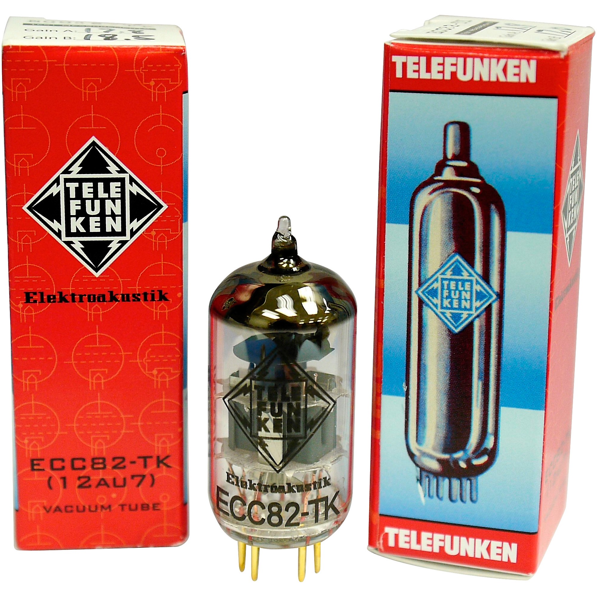 TELEFUNKEN ECC82-TK (12AU7) Preamp Tubes Single | Guitar Center