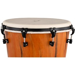 Pearl Top Tuned Djembe With PBJSTD Wood Djembe Stand 14 in. Artisan Cypress