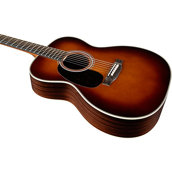 Martin 000-28 Standard Auditorium Left-Handed Acoustic Guitar Ambertone