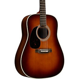 Martin HD-28 Standard Dreadnought Left-Handed Acoustic Guitar Ambertone