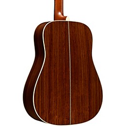 Martin HD-28 Standard Dreadnought Left-Handed Acoustic Guitar Ambertone