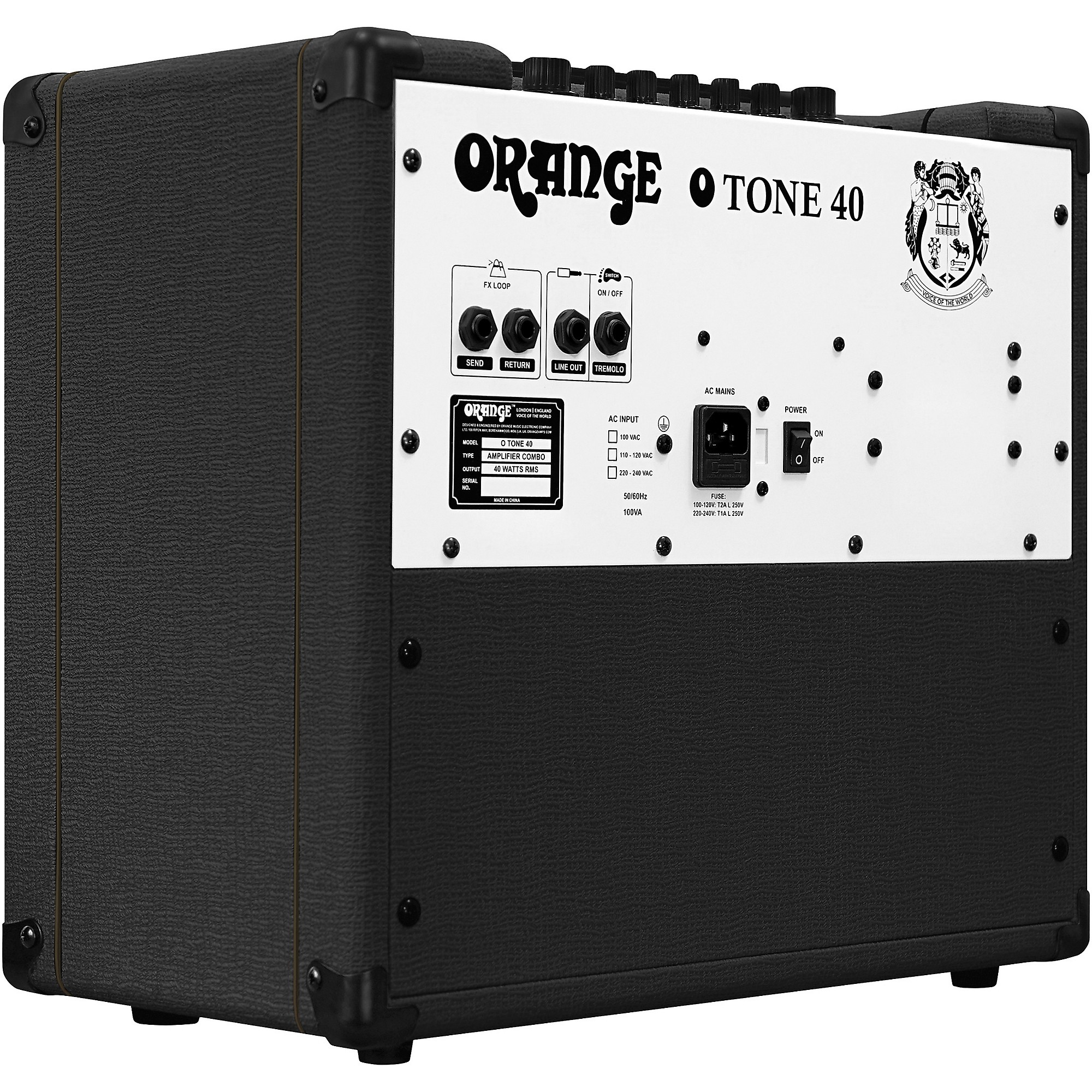 Orange O-Tone 40 40-Watt 1x12 Black Guitar Combo Amp