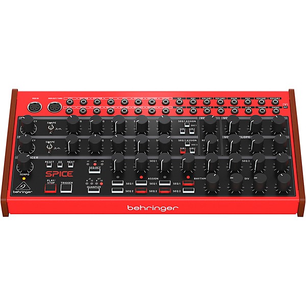 Open Box Behringer Spice Analog Polyrhythmic Synthesizer Level 1