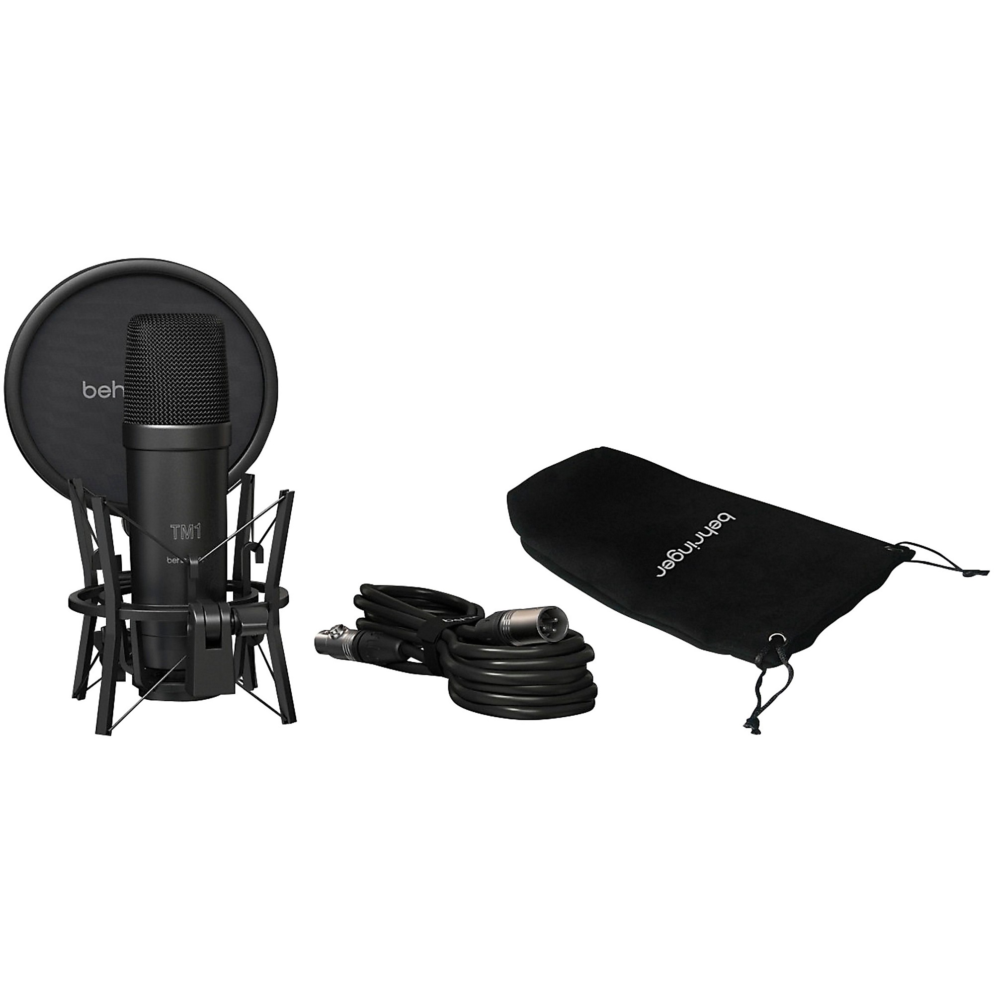 Behringer TM1 DARK EDITION Complete Recording Package with Large