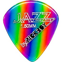 Pick Boy Rainbow Cellulose Jazz Guitar Picks 1.50 mm 10 Pack