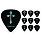 Pick Boy Heavy Metal Cross Black Celltex Guitar Picks 1.00 mm 10 Pack thumbnail