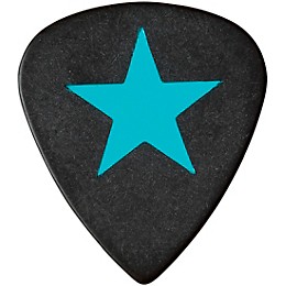 Pick Boy Angel Rocks Blue Star Polyacetal Guitar Picks 1.00 mm 10 Pack