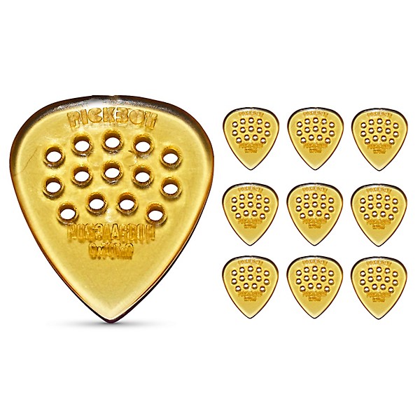 Pick Boy Pos-a-Grip PEI/Ultem Guitar Picks 1.00 mm 10 Pack