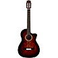 Open Box Cordoba Fusion 12 Exotic Top Nylon-String Classical Acoustic-Electric Guitar Level 2 Brown Sugar Burst 197881342975